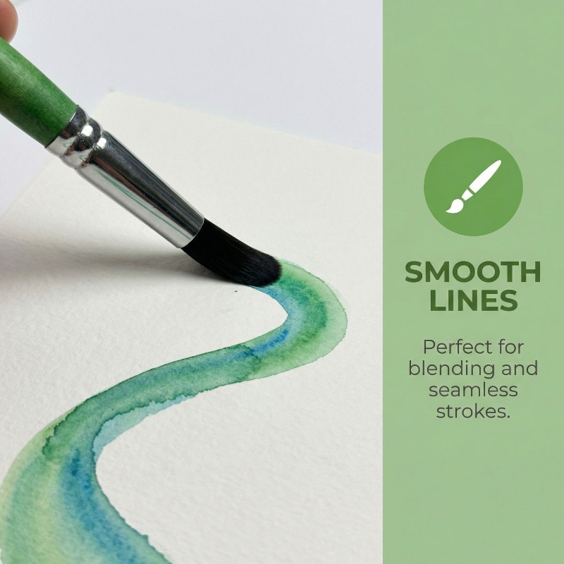6-piece Mini Travel Painting B - đánh giá và giá Detailing Brush Set