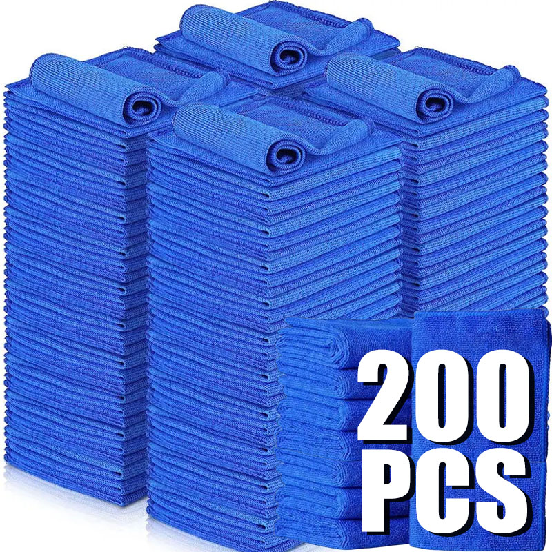 10/200PCS Microfiber Car Clean - đánh giá và giá Microfiber Towel Detailing