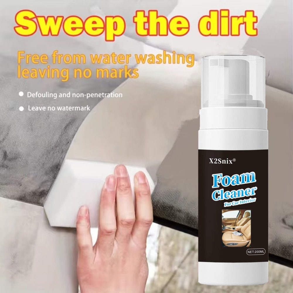 New Multifunctional Foam Clean - đánh giá và giá Leather Cleaner Interior