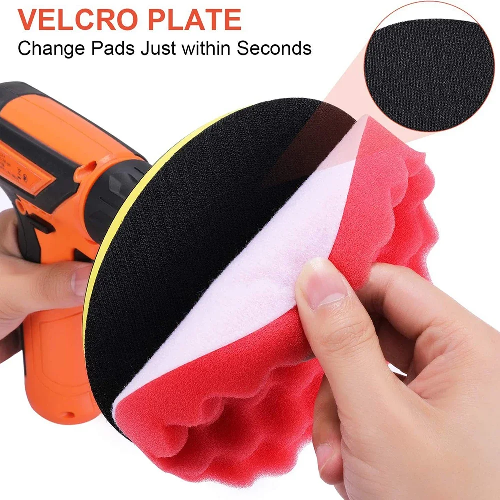 New 8Pcs Car Polishing Pads Ki - đánh giá và giá Polish Pad Set Buffer