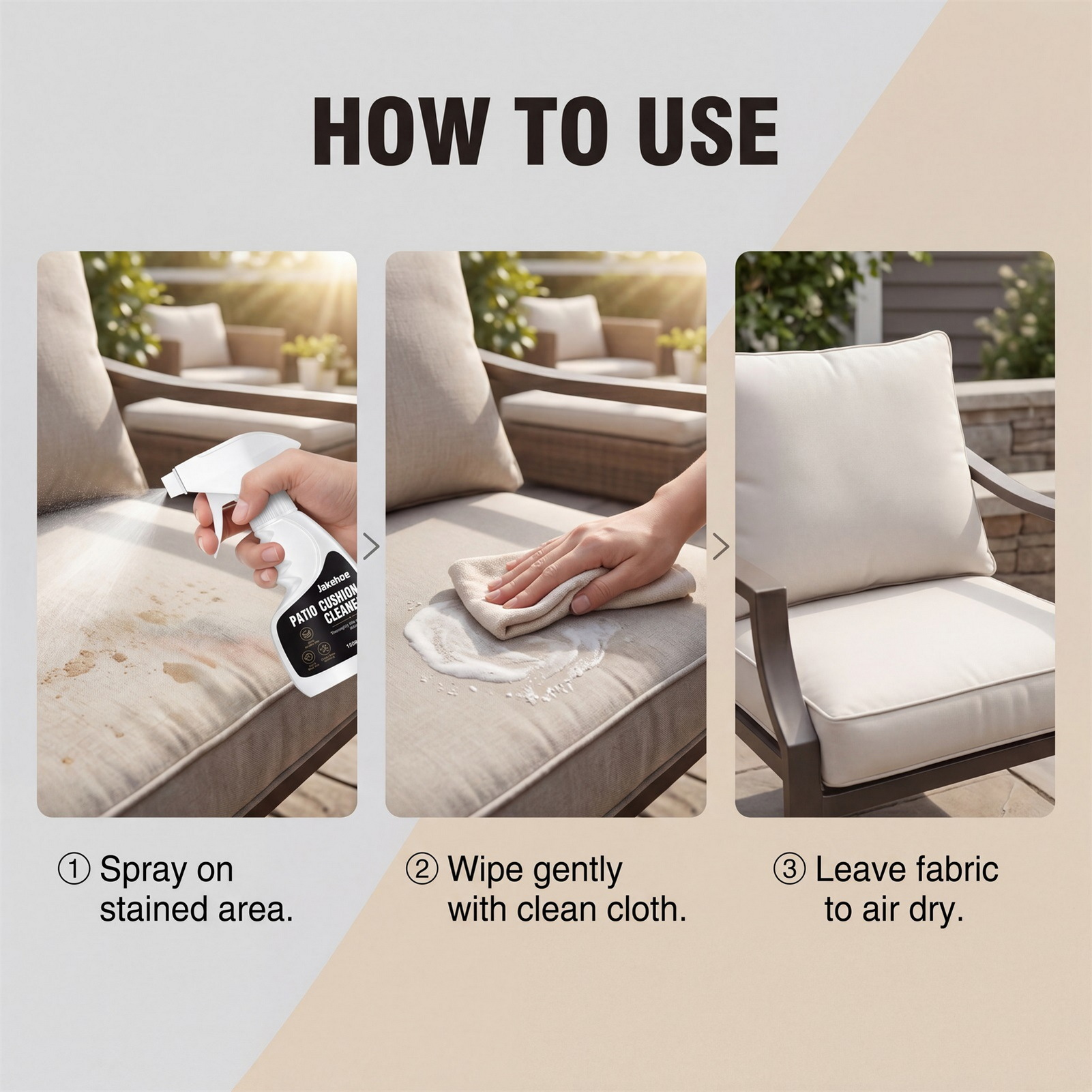 Powerful Patio Cushion Cleaner - đánh giá và giá Seat Cleaner Fabric