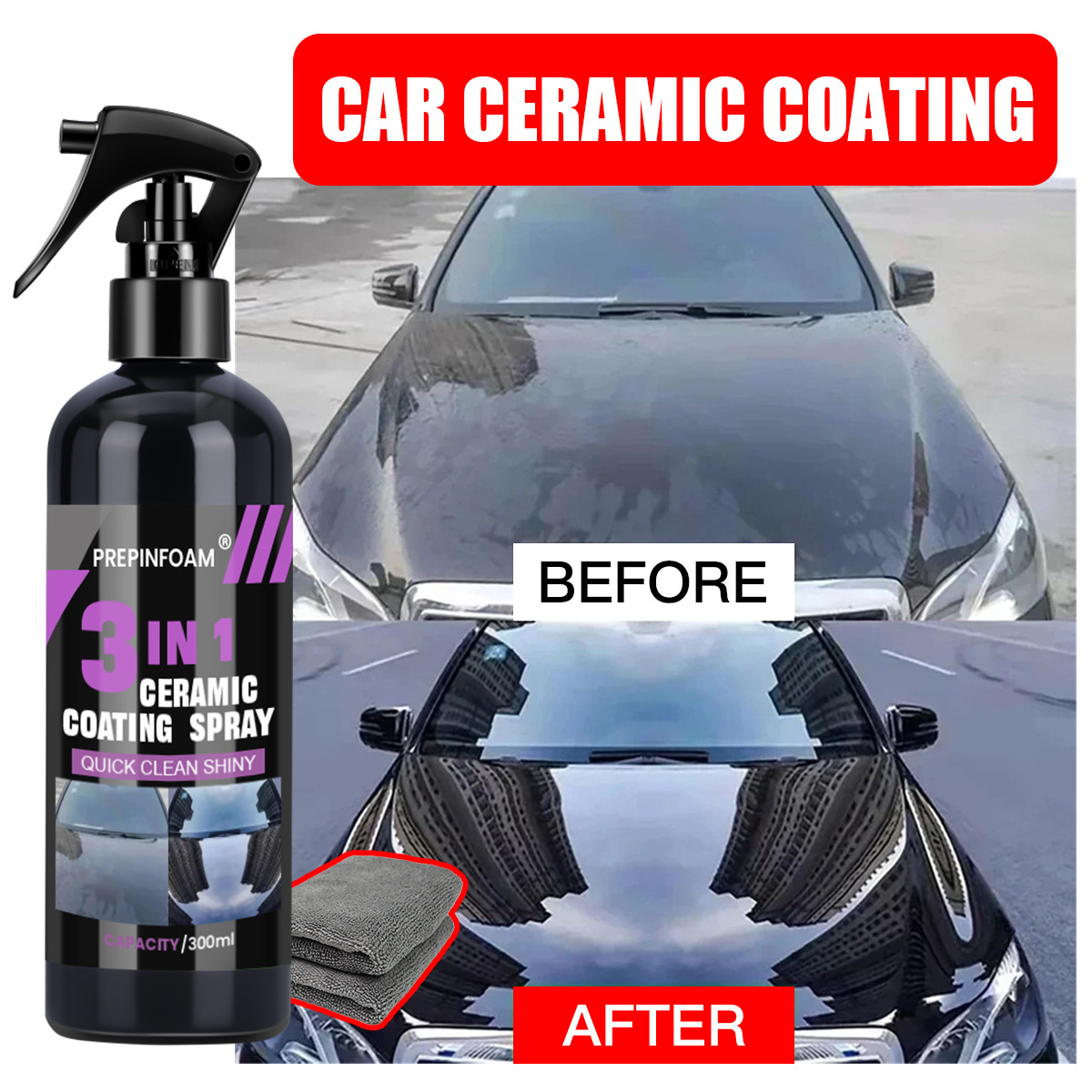 Quickly Cleaning Remove Stains - đánh giá và giá Car Wax Ceramic Coating