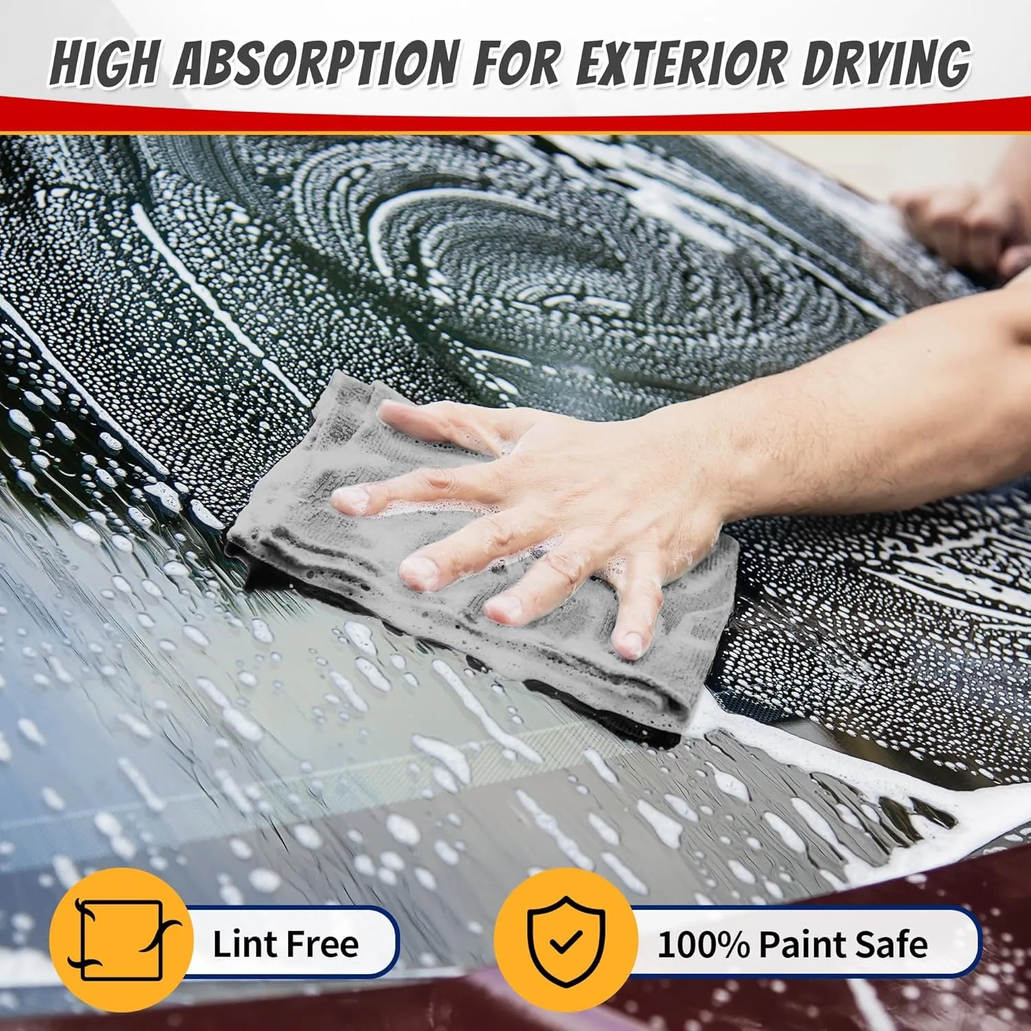 1/50pcs Microfiber Cleaning Cl - đánh giá và giá Microfiber Towel Detailing
